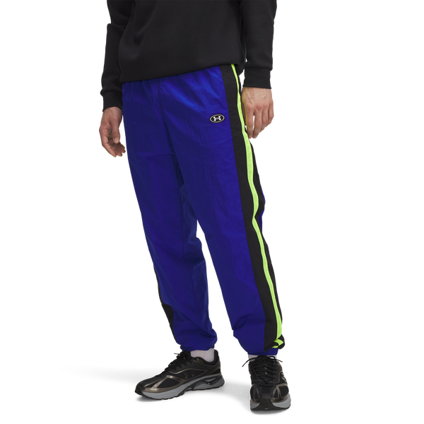 Under Armour Icon Woven Track Pants - Men's - Royal/Black/White - Image 3