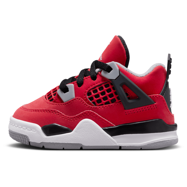 Jordan Retro 4 - Boys' Toddler - Red/Grey/White - Image 2