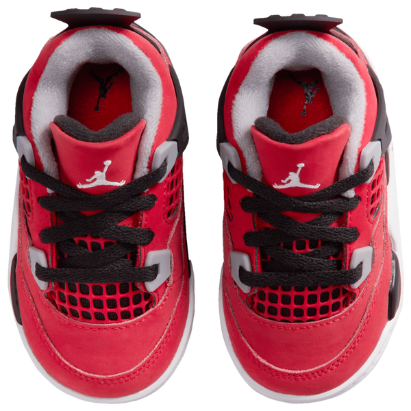 Jordan Retro 4 - Boys' Toddler - Red/Grey/White - Image 4
