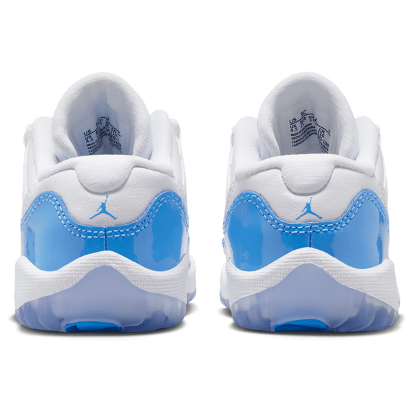 Jordan Retro 11 Low - Boys' Toddler - White/Blue/Black - Image 3