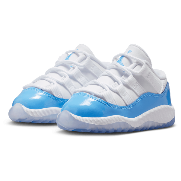 Jordan Retro 11 Low - Boys' Toddler - White/Blue/Black - Image 6