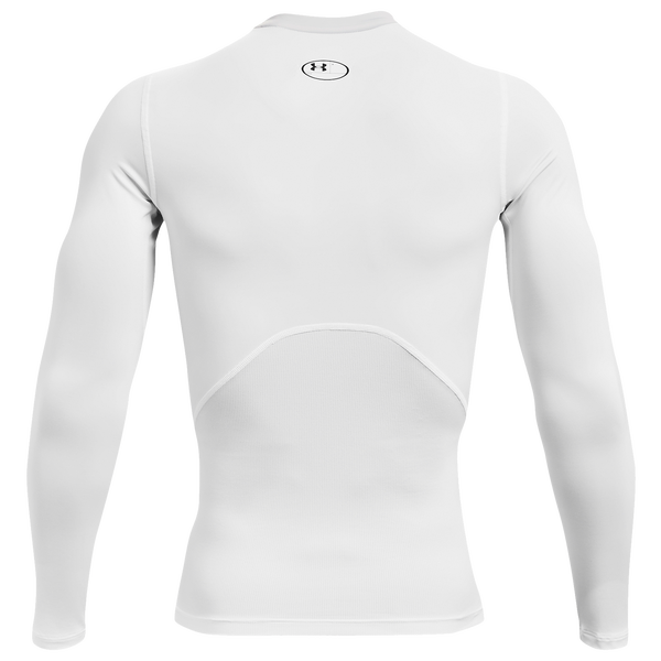 Under Armour HeatGear Armour Comp L/S T-Shirt - Men's - Black/White - Image 3