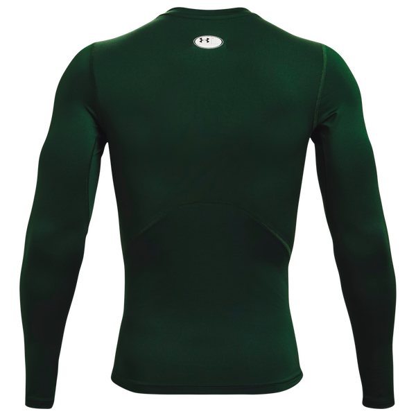 Under Armour HeatGear Armour Comp L/S T-Shirt - Men's - Forest Green - Image 3