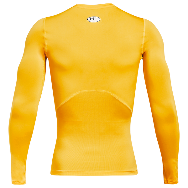 Under Armour HeatGear Armour Comp L/S T-Shirt - Men's - Taxi/Black - Image 4
