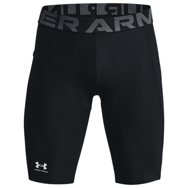 Under Armour Heatgear Armour 9" Compression Shorts - Men's - Black/White
