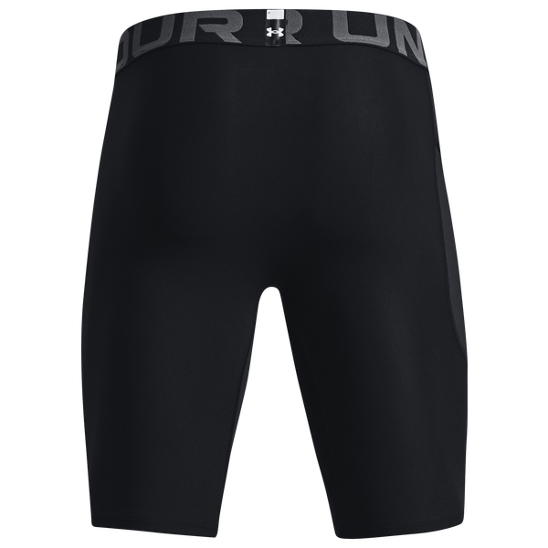 Under Armour Heatgear Armour 9" Compression Shorts - Men's - Black/White - Image 3