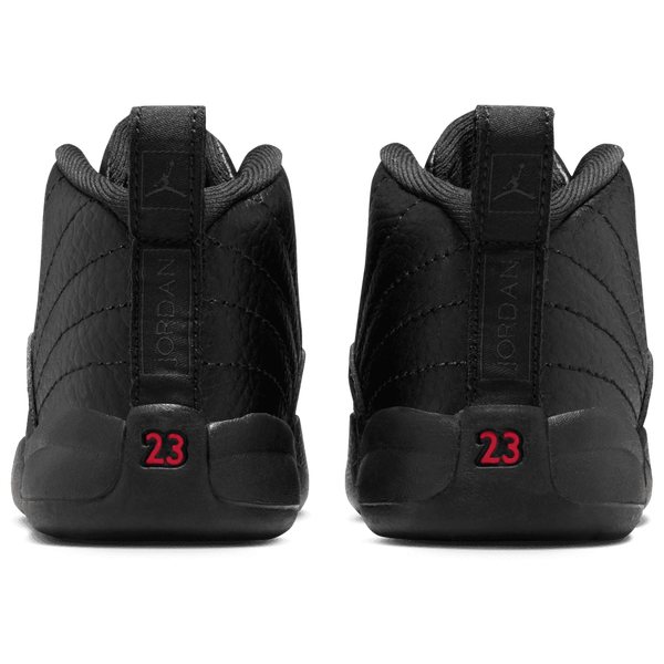 Jordan Retro 12 - Boys' Toddler - Black/Red - Image 3