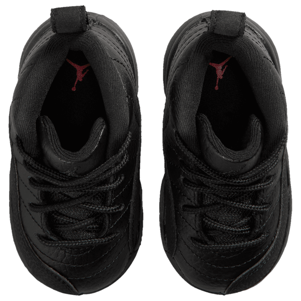 Jordan Retro 12 - Boys' Toddler - Black/Red - Image 4