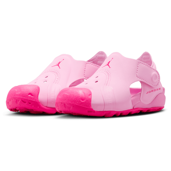 Jordan OTDR Sandals - Girls' Toddler - Pink Rise/Black - Image 6