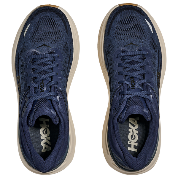 HOKA Bondi 9 - Men's - Midnight Blue/Varsity Navy - Image 4
