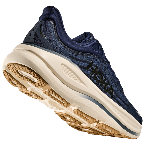 HOKA Bondi 9 - Men's - Midnight Blue/Varsity Navy - Image 8