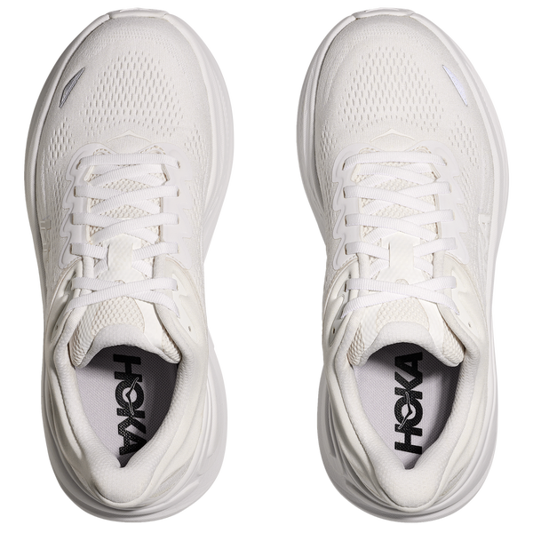 HOKA Bondi 9 - Women's - White/White - Image 4
