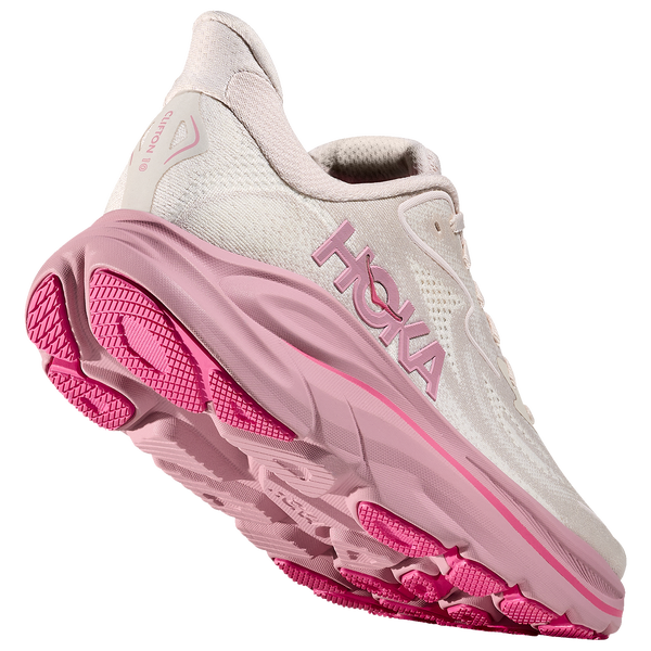 HOKA Clifton 10 - Women's - Rose Cream/Dried Rose - Image 8