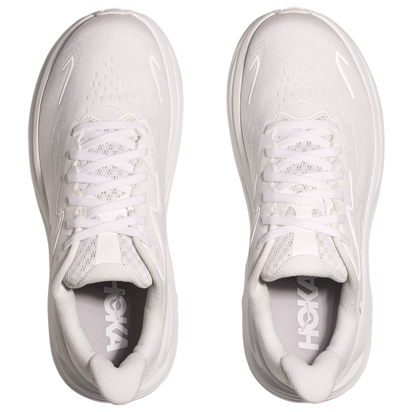 HOKA Clifton 10 - Women's - White/White - Image 4
