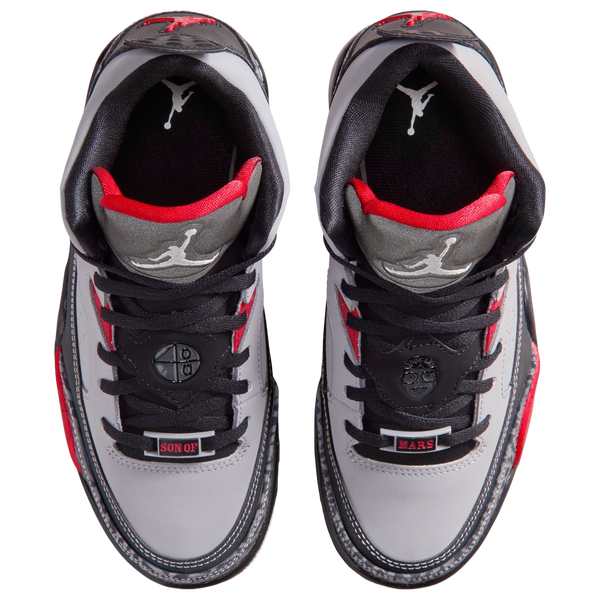 Jordan Son of Mars Low - Boys' Grade School - Grey/White/Red - Image 4