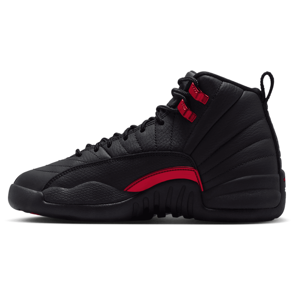 Jordan Retro 12 - Boys' Grade School - Black/Red - Image 2