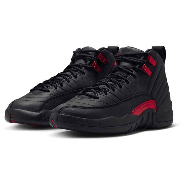 Jordan Retro 12 - Boys' Grade School - Black/Red - Image 6