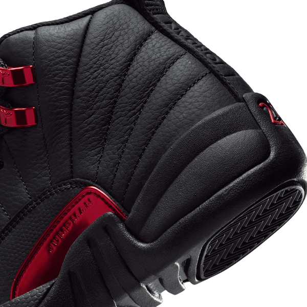 Jordan Retro 12 - Boys' Grade School - Black/Red - Image 8
