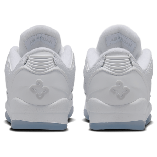 Jordan Sixty Plus Low - Boys' Grade School - White/Silver/Black - Image 3