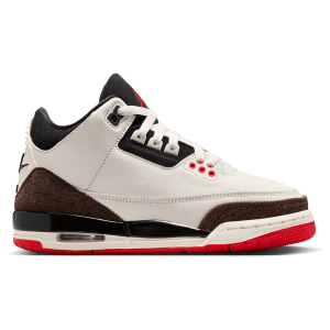 Jordan Retro 3 - Boys' Grade School - Black/White/Tan