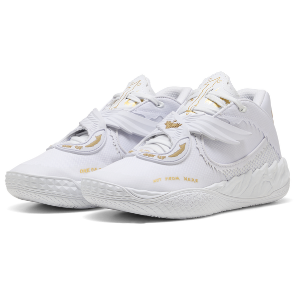 PUMA MB.05 MIST JR - Boys' Grade School - Silver/White - Image 6