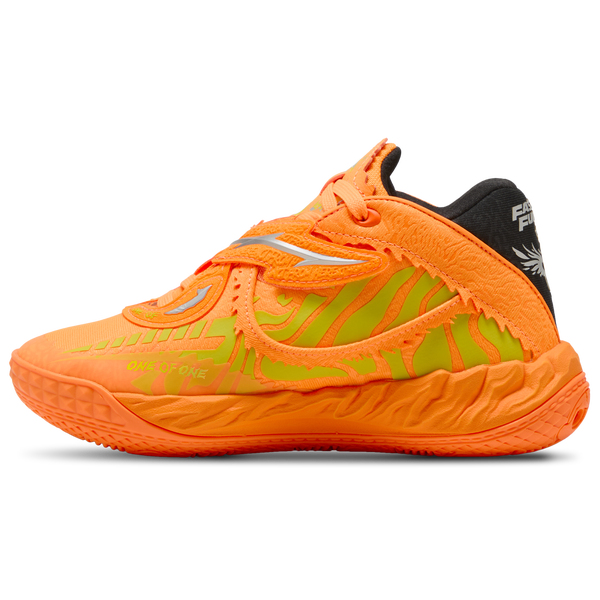 PUMA MB.05 Fast & Furious - Boys' Grade School - Heat Fire/Lux Lime/Black - Image 2