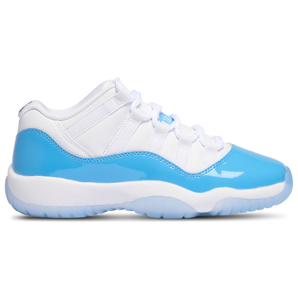 Jordan Retro 11 Low - Boys' Grade School - White/Black/Blue