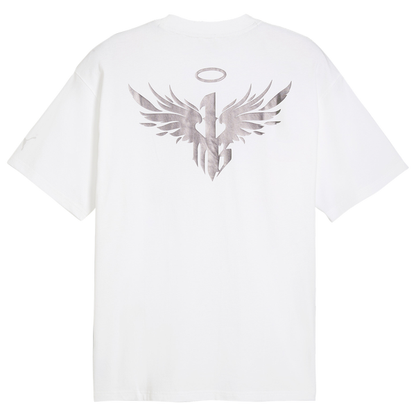 PUMA Melo Alwayz On Tee - Men's - Puma White - Image 2