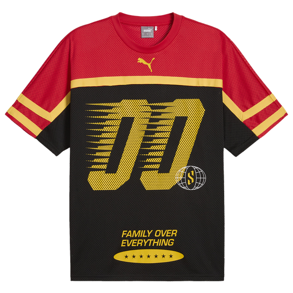 PUMA Scoots Trail Blazing Jersey - Men's - For All Time Red/Puma Black