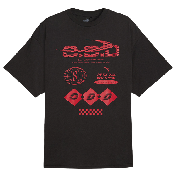 PUMA Scoots Trail Blazing T-Shirt - Men's - Puma Black