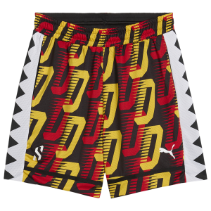 PUMA Scoot Trail AOP All Jaws Shorts - Men's - Puma Black