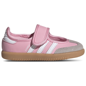 adidas Originals Samba Jane - Girls' Toddler - White/Pink