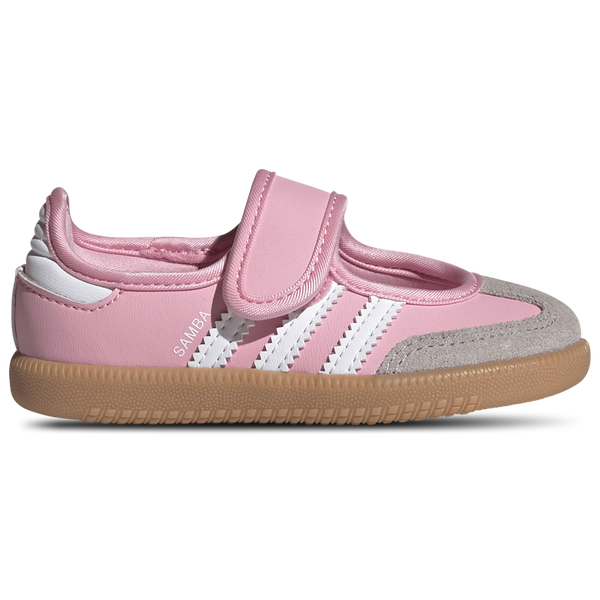 adidas Originals Samba Jane - Girls' Toddler - White/Pink