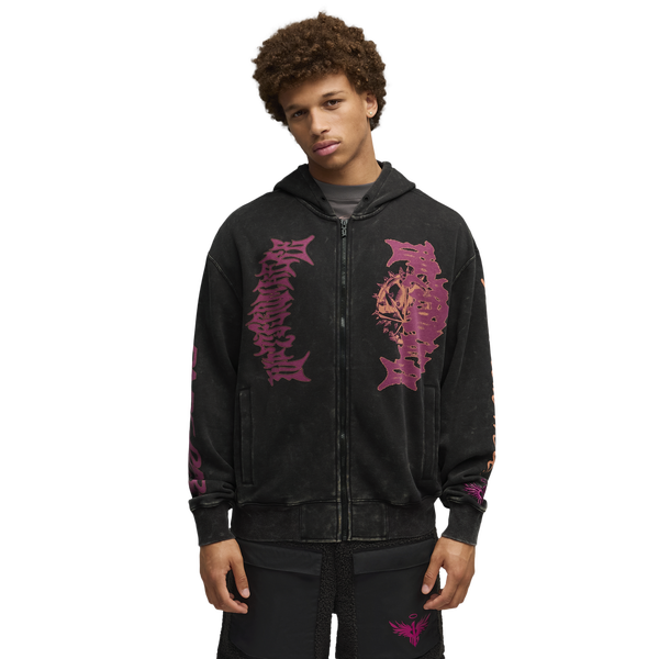 PUMA Lamelo Supernova Full-Zip Hoodie - Men's - Puma Black