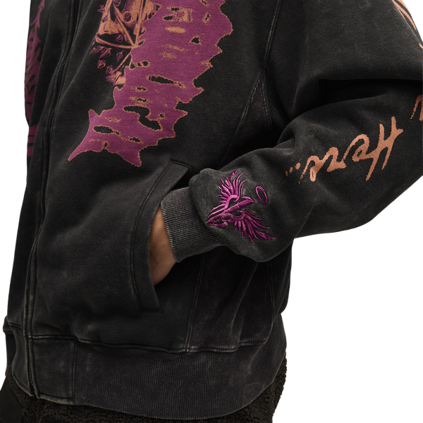 PUMA Lamelo Supernova Full-Zip Hoodie - Men's - Puma Black - Image 4