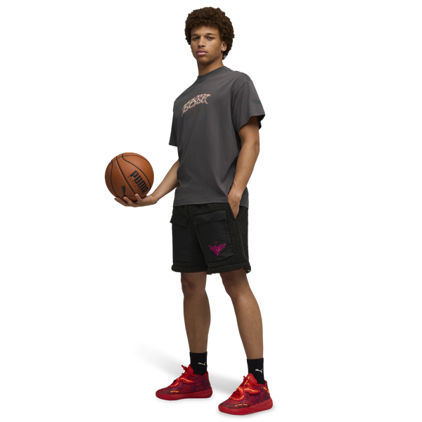 PUMA Lamelo Supernova Sherpa Pant - Men's - Puma Black - Image 5