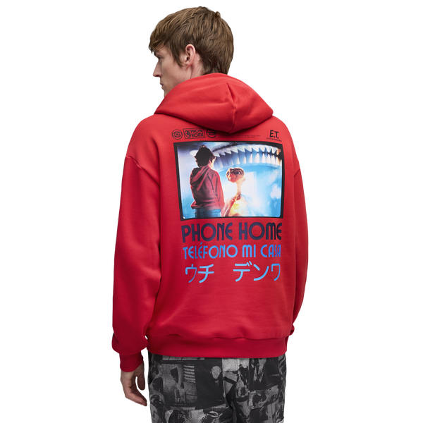 PUMA Hoops X E.T. Hoodie - Men's - For All Time Red/Multi - Image 2
