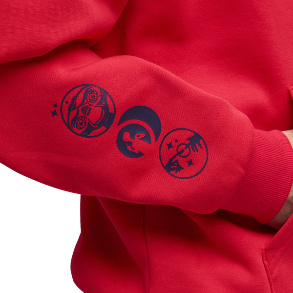 PUMA Hoops X E.T. Hoodie - Men's - For All Time Red/Multi - Image 4