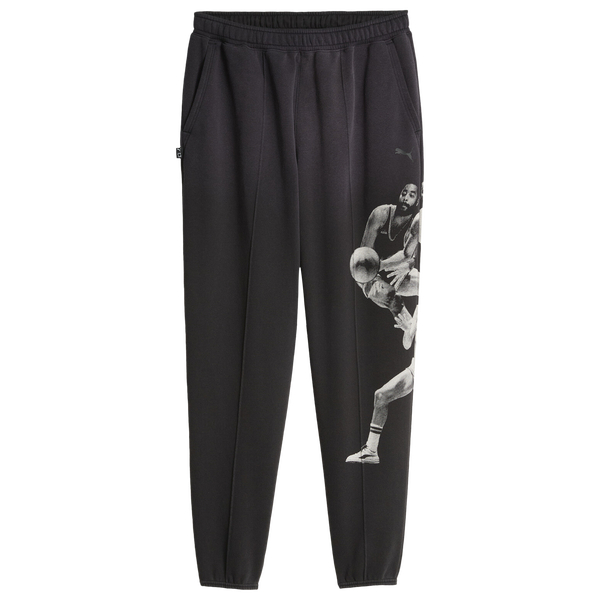 PUMA Memory Lane Sweatpants - Men's - Puma Black - Image 4