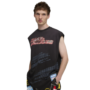 PUMA x Fast & Furious Cut-Off T-Shirt - Men's - Black/Red