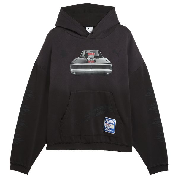 PUMA x Fast & Furious Hoodie - Men's - Black/Grey - Image 4