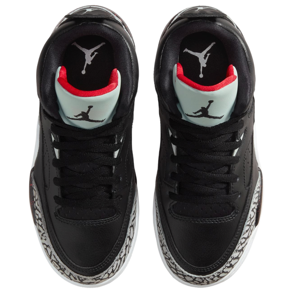 Jordan Son of Mars Low - Boys' Preschool - Black/Grey/Red - Image 4