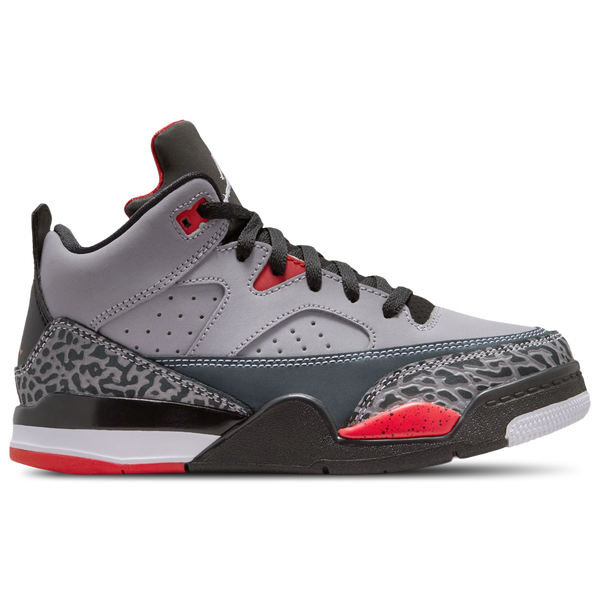 Jordan Son of Mars Low - Boys' Preschool - White/Grey/Red