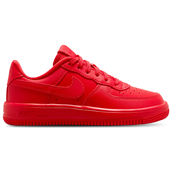 Nike Air Force 1 Low - Boys' Preschool - Black/Red
