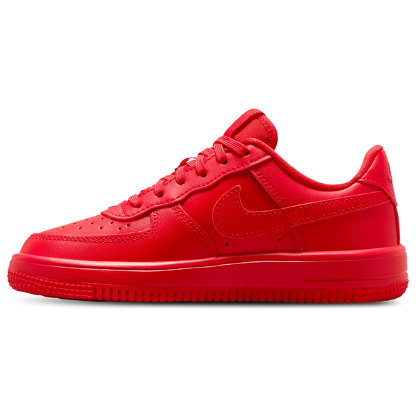 Nike Air Force 1 Low - Boys' Preschool - Black/Red - Image 2