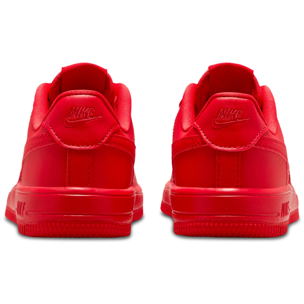 Nike Air Force 1 Low - Boys' Preschool - Black/Red - Image 3