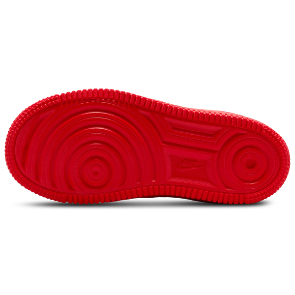 Nike Air Force 1 Low - Boys' Preschool - Black/Red - Image 5