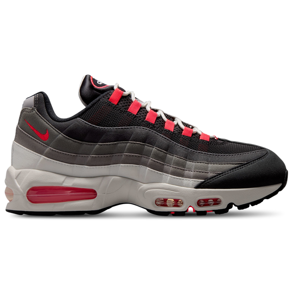 Nike Air Max 95 Big Bubble Premium - Men's - Gray/Red/Silver