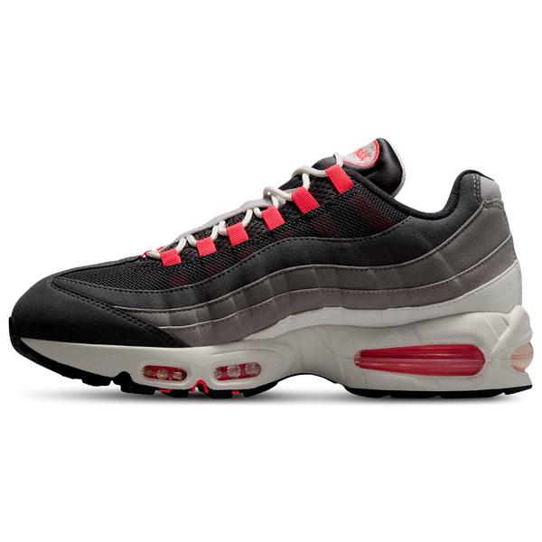 Nike Air Max 95 Big Bubble Premium - Men's - Gray/Red/Silver - Image 2