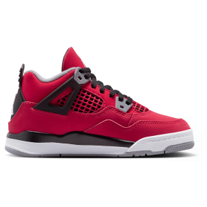 Jordan Retro 4 - Boys' Preschool - White/Red/Grey